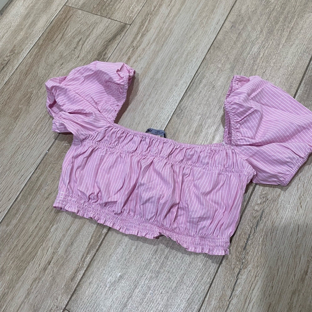 Zara cropped top